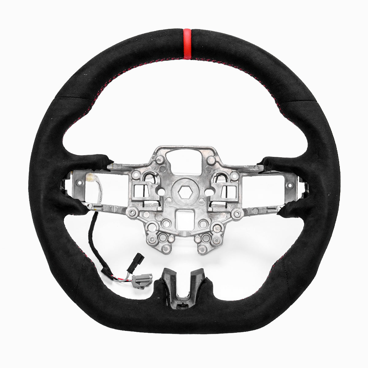 Revolve Alcantara Leather Sport W/heated Steering Wheel for Ford Mustang GT 2018-2022 - revolvesteering