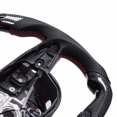 Revolve LED Carbon Fiber OEM Steering Wheel Mercedes-Benz AMG 2014-2017 - revolvesteering