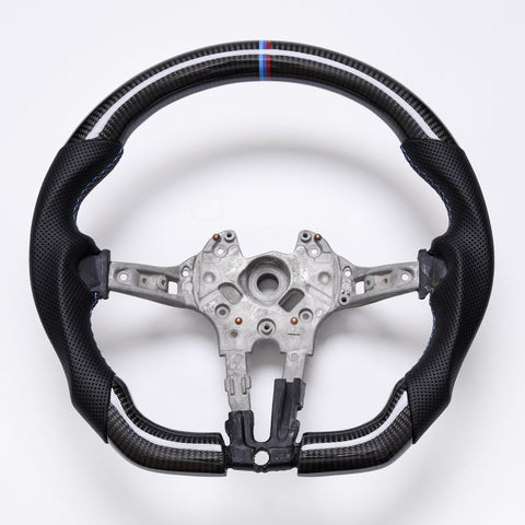Revolve Carbon Fiber M Performance Steering Wheel | BMW M2 F87 M3 F80 M4 F82 F83 / 1 2 3 4 Series/X1 X2 X3 X4 X5 X6 - revolvesteering