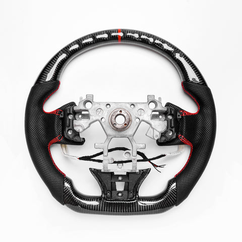 Revolve carbon fiber Flat Customized Sport Universal Steering Wheel INFINITI Q50 - revolvesteering