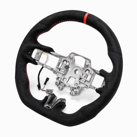 Revolve Alcantara Leather Sport W/heated Steering Wheel for Ford Mustang GT 2018-2022 - revolvesteering