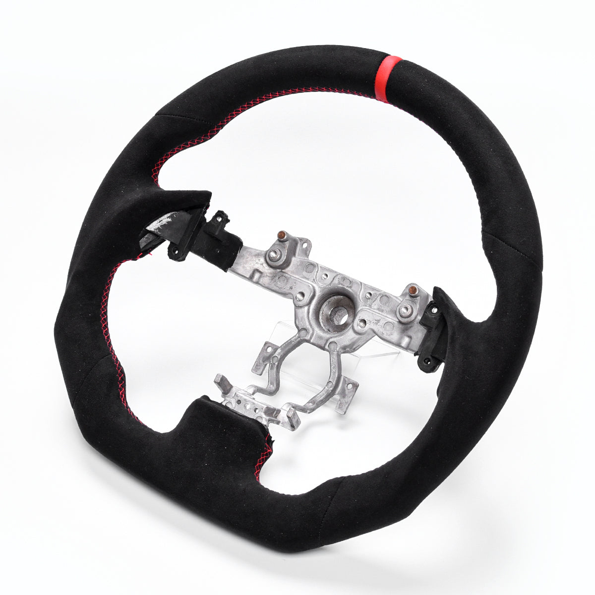 Revolve Alcantara Steering Wheel for INFINITI 2007-2016 G37 QX50 Q60 G35 - revolvesteering