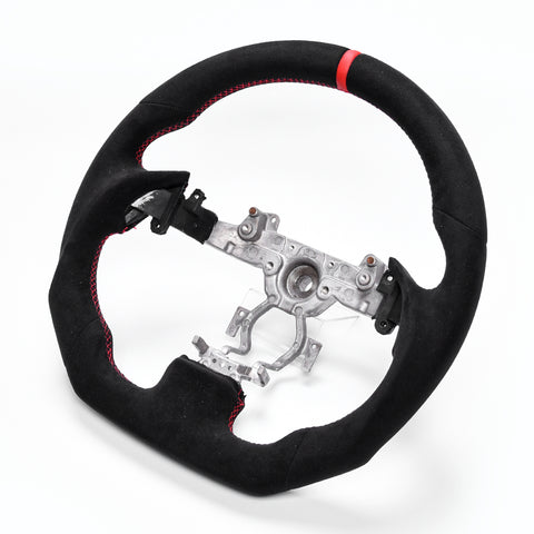 Revolve Alcantara Steering Wheel for INFINITI 2007-2016 G37 QX50 Q60 G35 - revolvesteering
