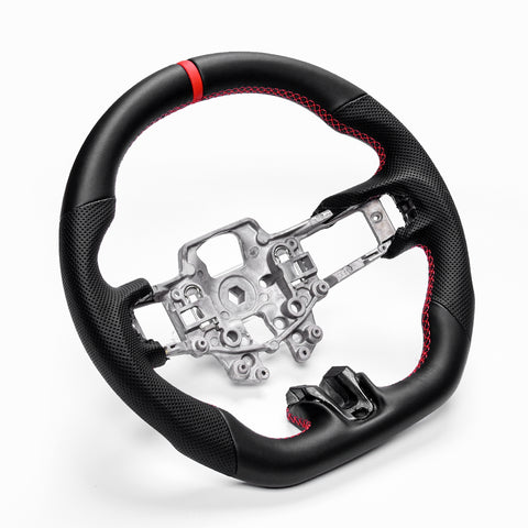 Revolve Nappa Leather Sport Steering Wheel for Ford Mustang GT 2015-2017 - revolvesteering