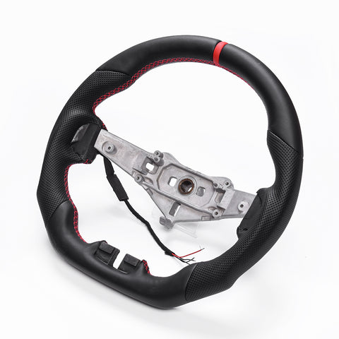 Revolve Nappa Leather OEM W/heated Steering Wheel for Jeep Wrangler JK Rubicon Gladiator 2011-2017 - revolvesteering