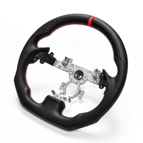 Revolve Nappa Leather Steering Wheel for INFINITI 2007-2016 G37 QX50 Q60 G35 - revolvesteering