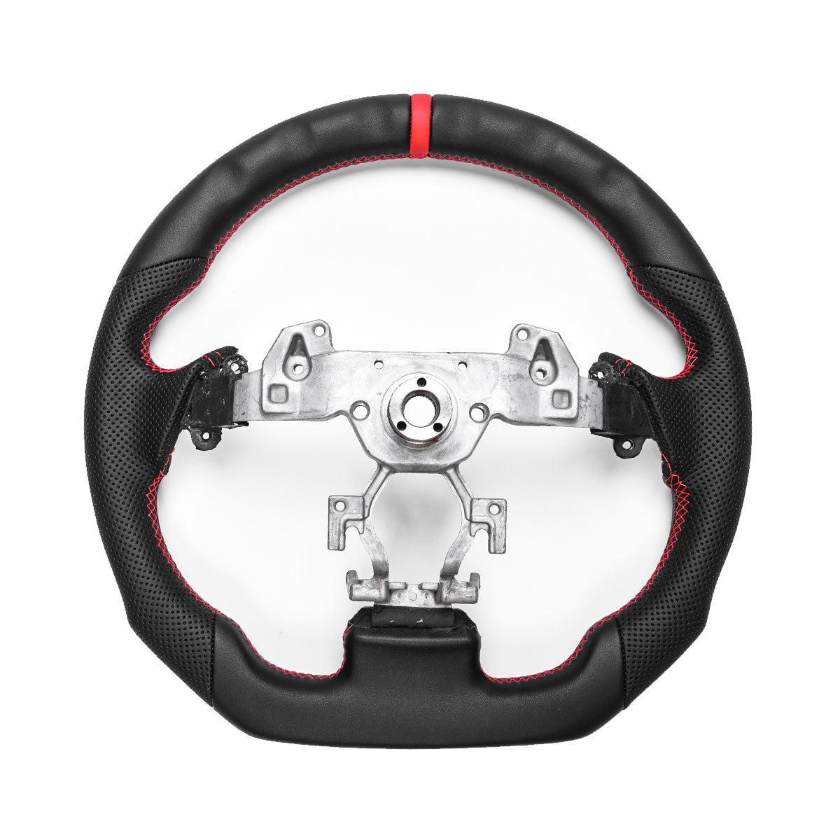 Revolve Nappa Leather Steering Wheel for INFINITI 2007-2016 G37 QX50 Q60 G35 - revolvesteering