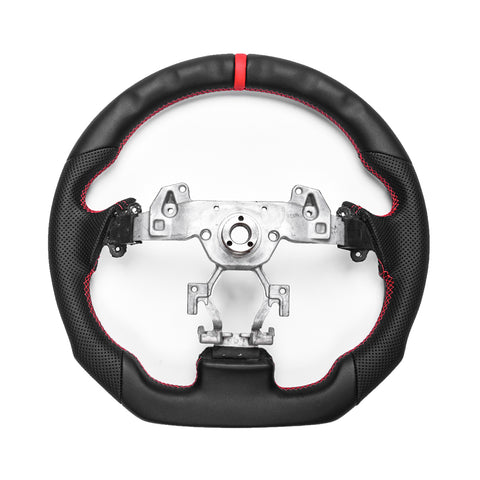 Revolve Nappa Leather Steering Wheel for INFINITI 2007-2016 G37 QX50 Q60 G35 - revolvesteering