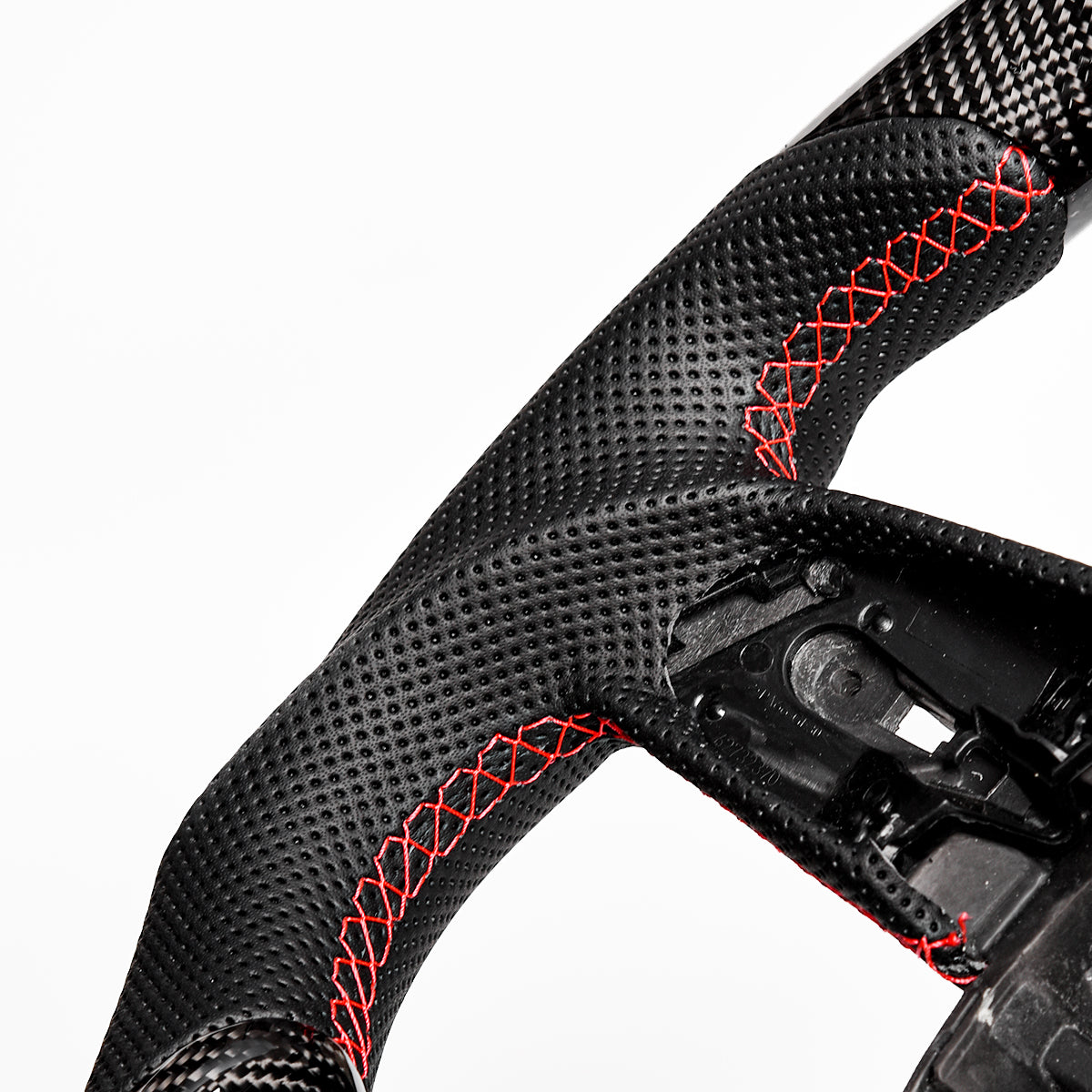 Revolve carbon fiber Flat Customized Sport LED Steering Wheel 17-22 RS A S 3 4 5 - revolvesteering