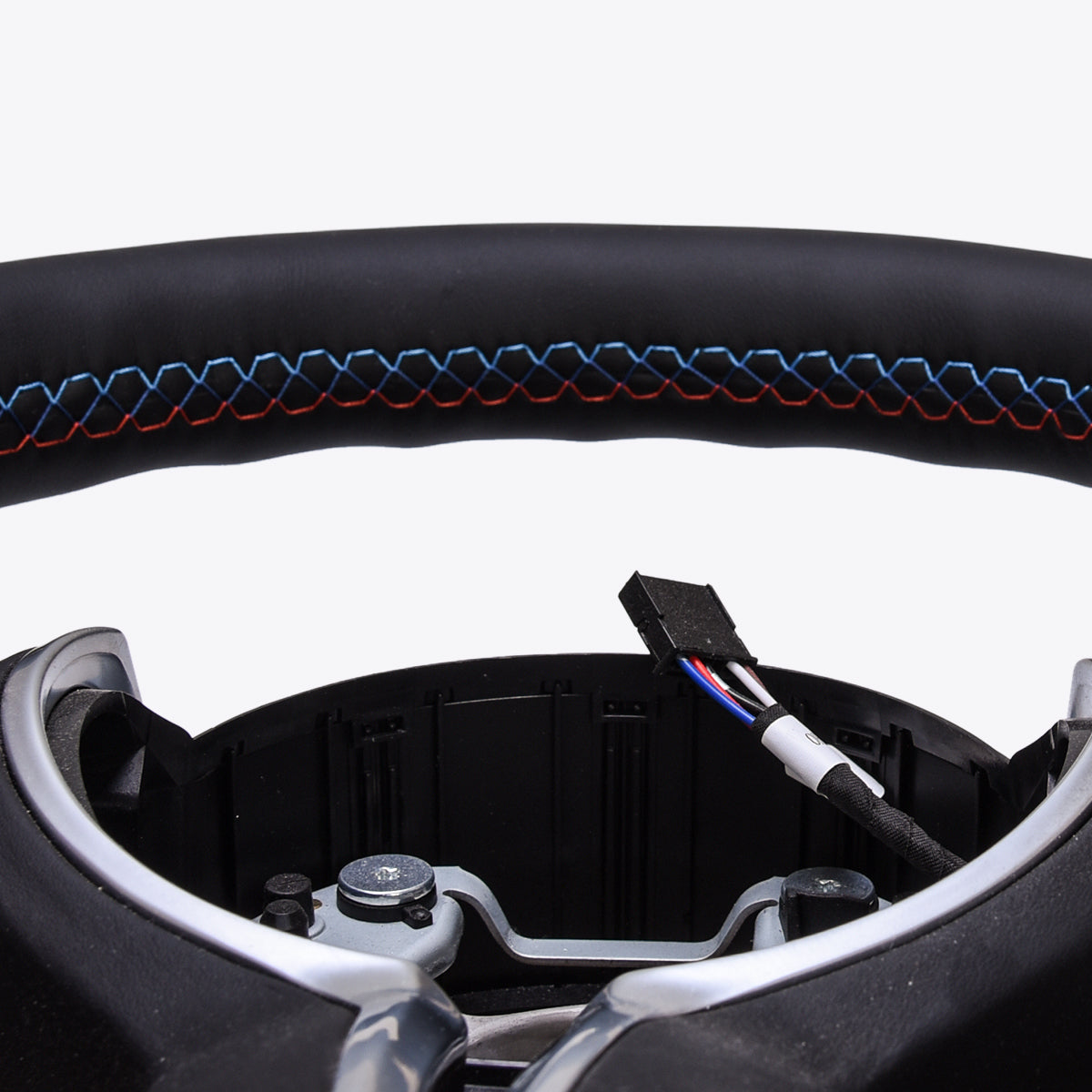Revolve Alcantara Leather M Performance Steering Wheel | BMW M5 F10 F90 M6 F06 F12 F13 M8 F91 F92 F93/ 5 6 7 Series / GT F07 - revolvesteering
