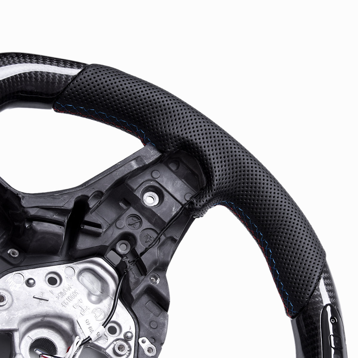 Revolve Carbon Fiber LED Steering Wheel BMW M5 G30 G31 G38 G32 G11 G12 G14 G15 G16 G01 G02 G05 G06/5 6 8 Series X3 X4 X5 X6 - revolvesteering