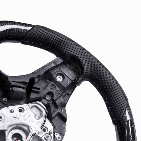 Revolve Carbon Fiber LED Steering Wheel BMW M5 G30 G31 G38 G32 G11 G12 G14 G15 G16 G01 G02 G05 G06/5 6 8 Series X3 X4 X5 X6 - revolvesteering