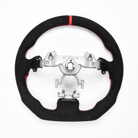 Revolve Alcantara Steering Wheel for INFINITI 2007-2016 G37 QX50 Q60 G35 - revolvesteering