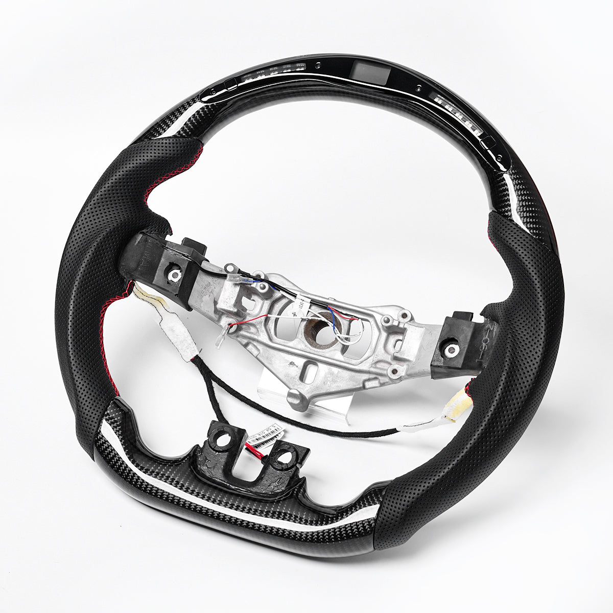 Revolve Carbon Fiber LED Steering Wheel 2012-2014 Dodge Challenger - revolvesteering