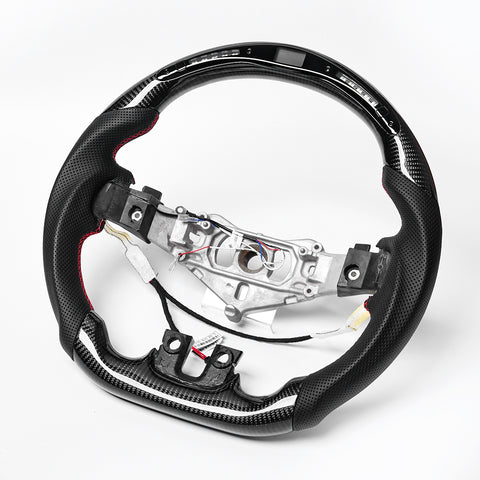 Revolve Carbon Fiber LED Steering Wheel 2012-2014 Dodge Challenger - revolvesteering