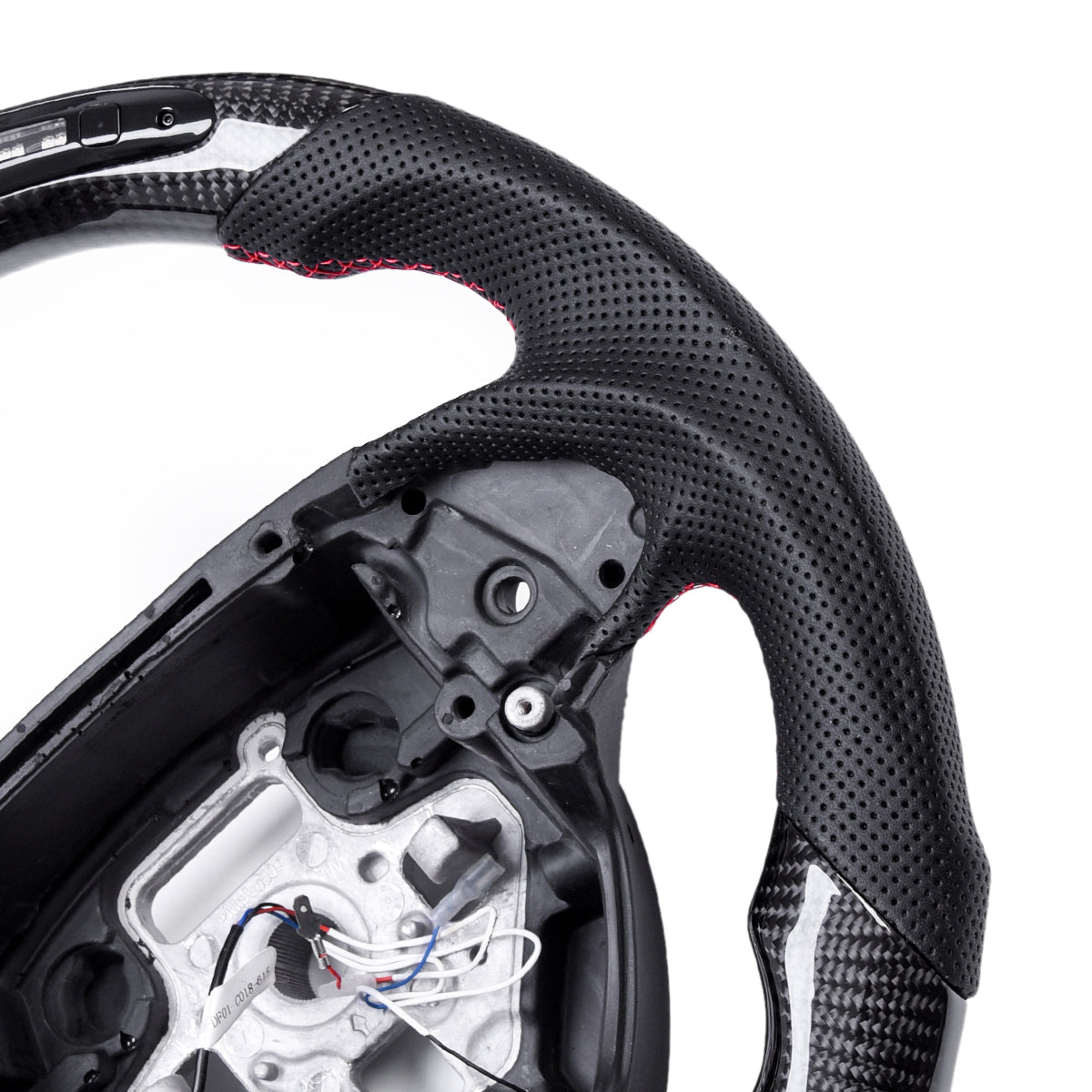 Revolve LED Carbon Fiber OEM Steering Wheel Chevrolet Corvette C7 2014-2019 - revolvesteering