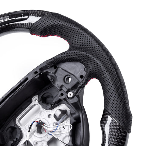 Revolve LED Carbon Fiber OEM Steering Wheel Chevrolet Corvette C7 2014-2019 - revolvesteering