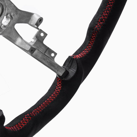 Revolve Alcantara Leather OEM Steering Wheel For Chevrolet Corvette C6 Z06 2005-2013 - revolvesteering