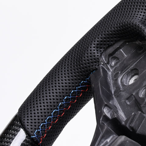 Revolve Carbon Fiber OEM Steering Wheel BMW M5 G30 G31 G38 G32 G11 G12 G14 G15 G16 5/6/7/8 Series G01/2/5/6 X3 X4 X5 X6 - revolvesteering