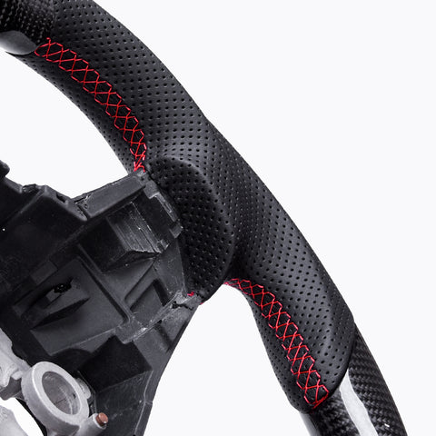 Revolve Carbon Fiber OEM Steering Wheel Tesla Model Y 2017-2023 - revolvesteering