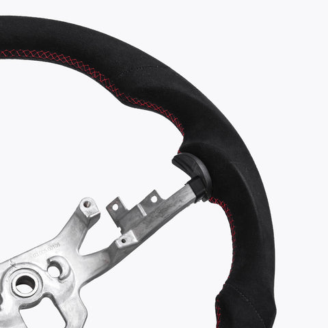 Revolve Alcantara Leather OEM Steering Wheel For Chevrolet Corvette C6 Z06 2005-2013 - revolvesteering