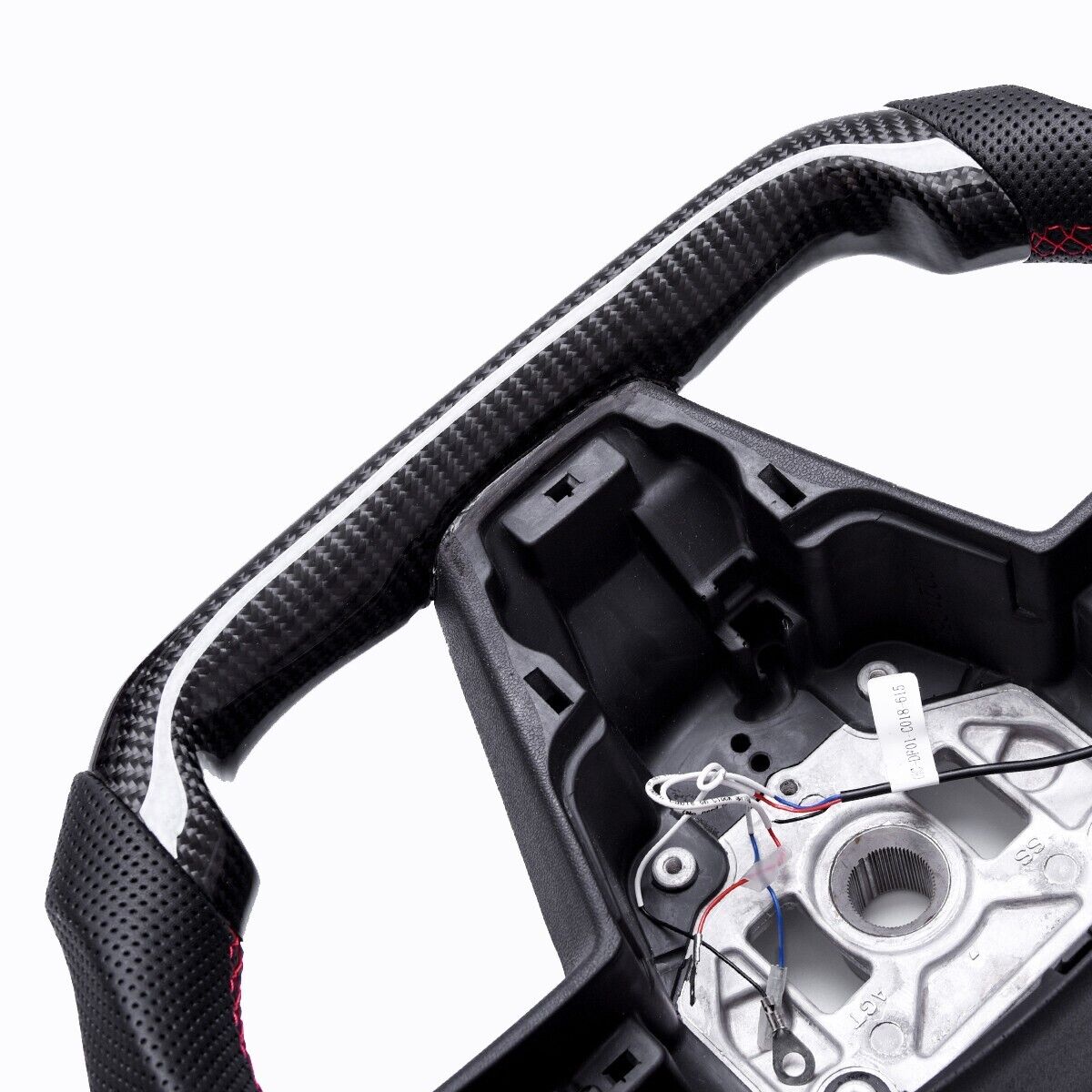 Revolve Carbon Fiber OEM LED Steering Wheel Tesla Model S 2012-2022 - revolvesteering