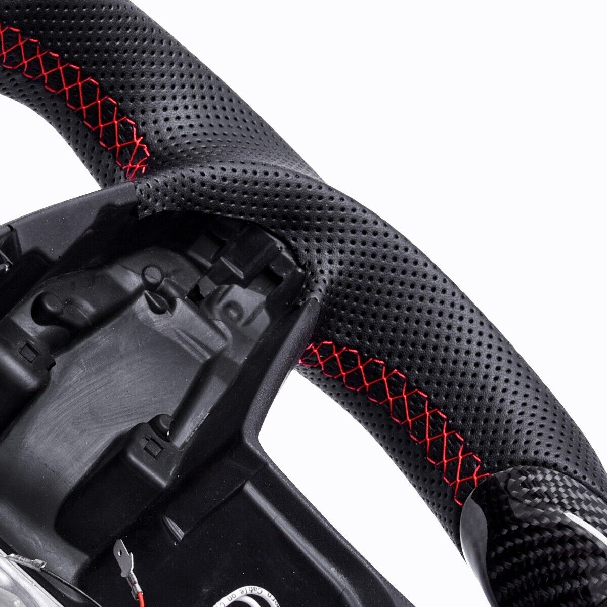 Revolve Carbon Fiber OEM LED Steering Wheel Tesla Model S 2012-2022 - revolvesteering