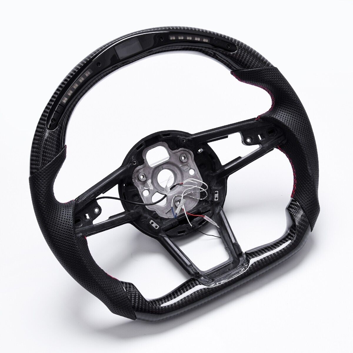 Revolve Carbon Fiber OEM LED Steering Wheel Audi R8 TT TTS 2016-2020 - revolvesteering