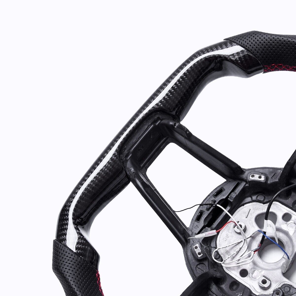 Revolve Carbon Fiber OEM LED Steering Wheel Audi R8 TT TTS 2016-2020 - revolvesteering