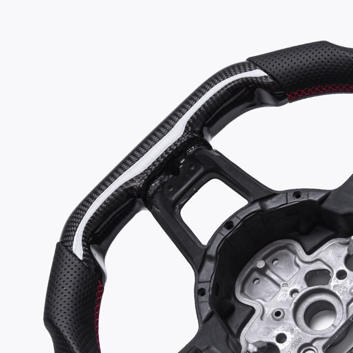 Revolve Carbon Fiber OEM LED Steering Wheel Volkswagen Golf 7 GTI R 2015-2017 - revolvesteering