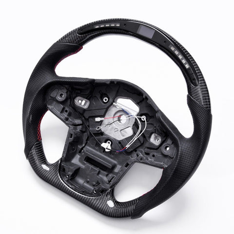 Revolve Carbon Fiber OEM Steering Wheel Toyota Supra A90 MKV 2019-2023 - revolvesteering
