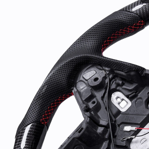 Revolve Carbon Fiber OEM Steering Wheel Toyota Supra A90 MKV 2019-2023 - revolvesteering