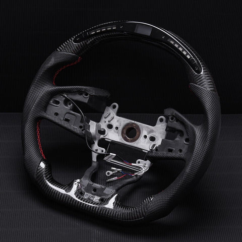 Revolve LED Carbon Fiber OEM Steering Wheel Honda Civic Type-R 2016-2022 - revolvesteering