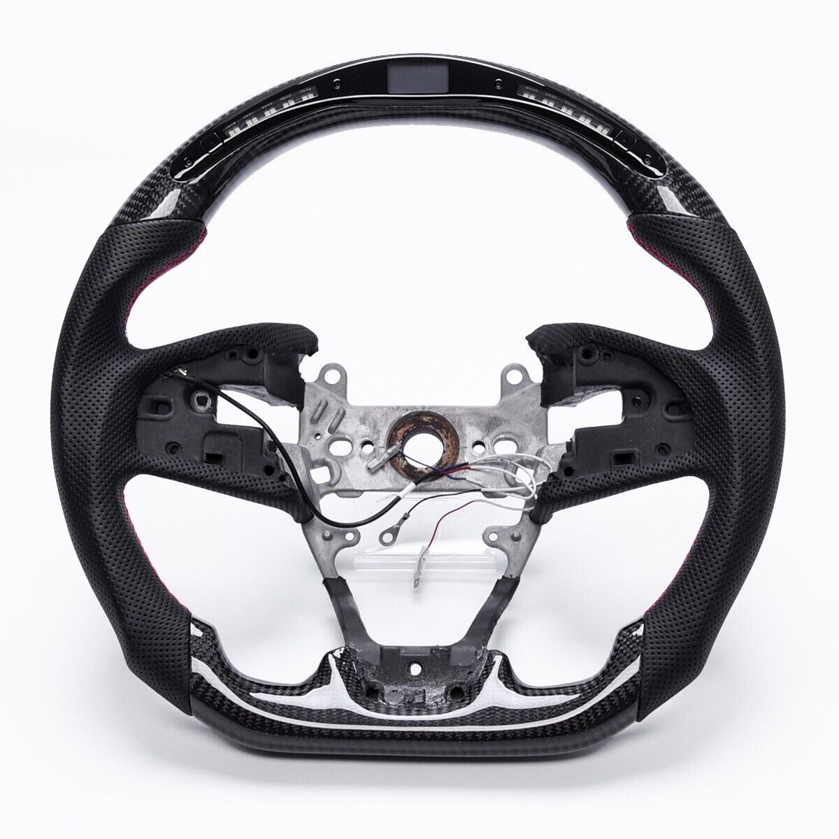 Revolve LED Carbon Fiber OEM Steering Wheel Honda Civic Type-R 2016-2022 - revolvesteering