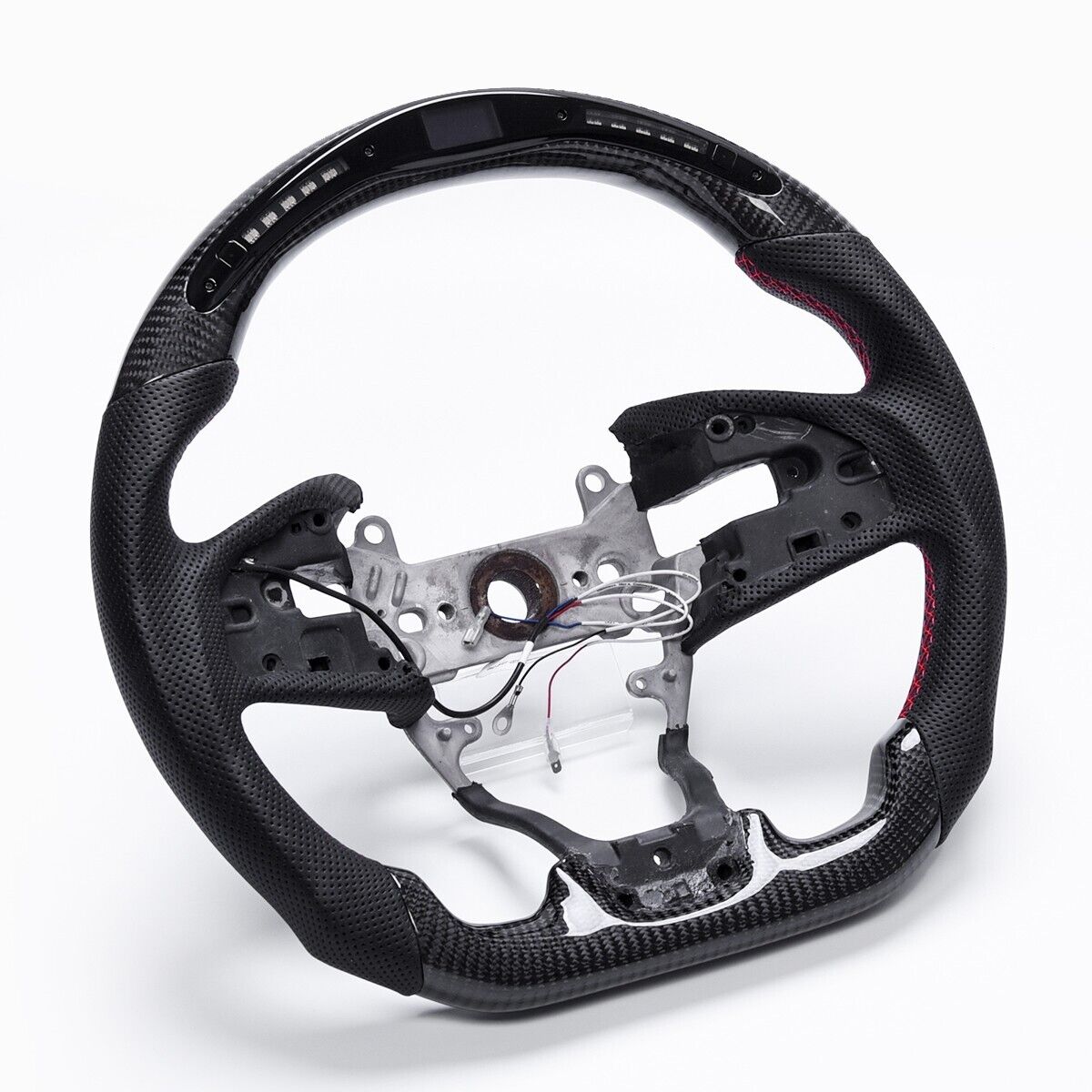 Revolve LED Carbon Fiber OEM Steering Wheel Honda Civic Type-R 2016-2022 - revolvesteering