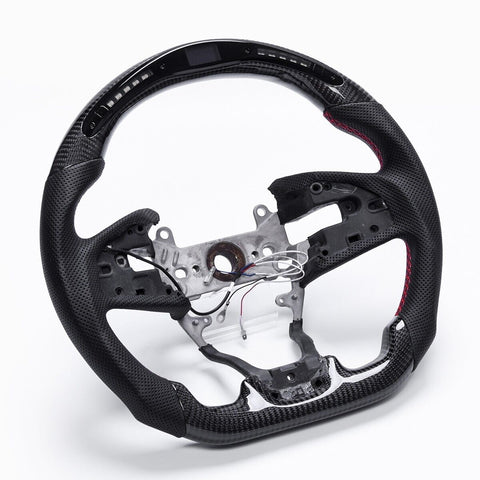 Revolve LED Carbon Fiber OEM Steering Wheel Honda Civic Type-R 2016-2022 - revolvesteering