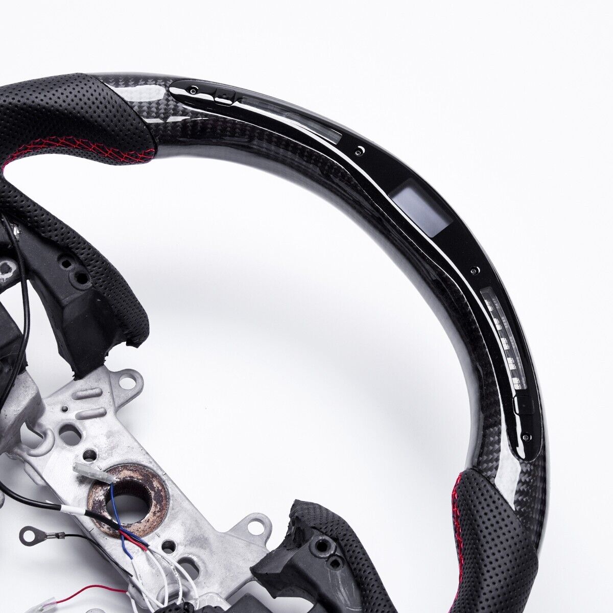 Revolve LED Carbon Fiber OEM Steering Wheel Honda Civic Type-R 2016-2022 - revolvesteering