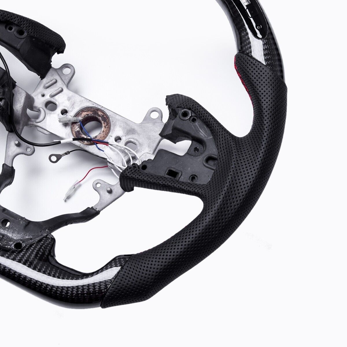 Revolve LED Carbon Fiber OEM Steering Wheel Honda Civic Type-R 2016-2022 - revolvesteering