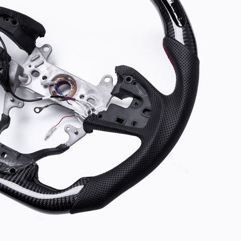 Revolve LED Carbon Fiber OEM Steering Wheel Honda Civic Type-R 2016-2022 - revolvesteering