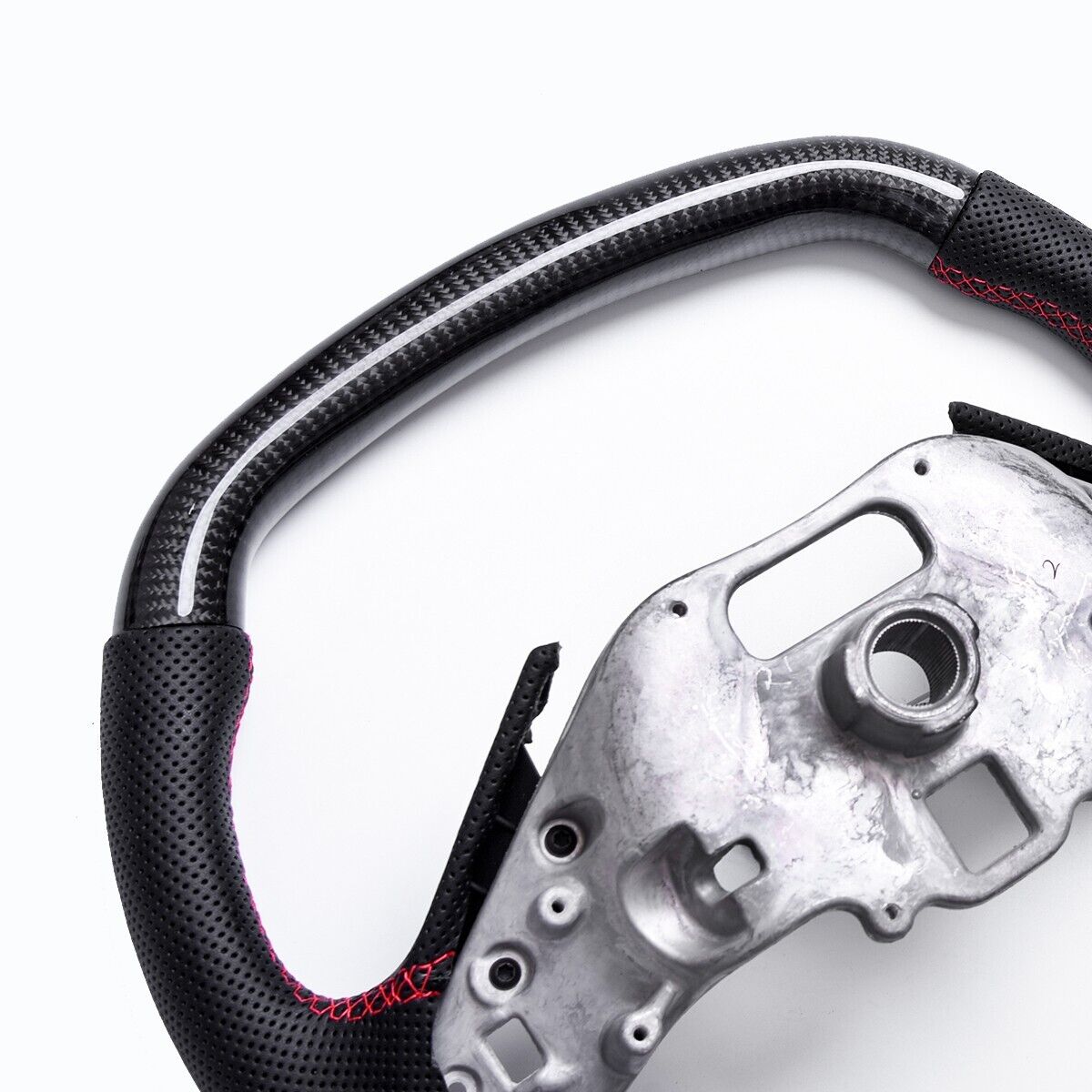 Revolve LED Carbon Fiber OEM Steering Wheel Chevrolet C8 Corvette Z51 Z06 2020-2023 - revolvesteering