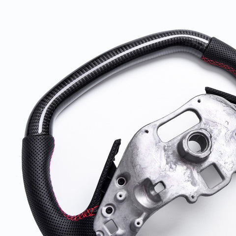 Revolve LED Carbon Fiber OEM Steering Wheel Chevrolet C8 Corvette Z51 Z06 2020-2023 - revolvesteering