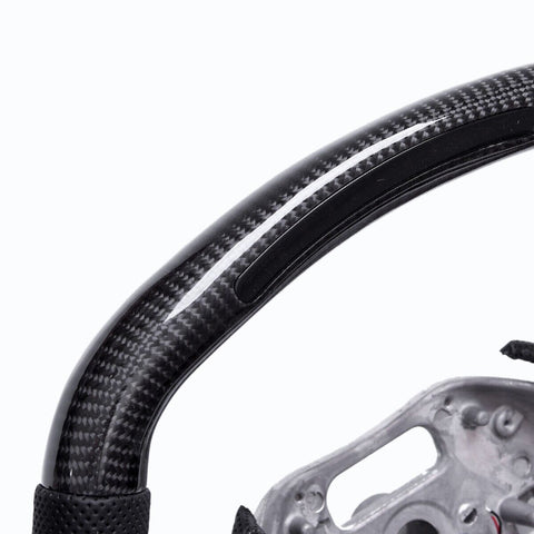 Revolve LED Carbon Fiber OEM Steering Wheel Chevrolet C8 Corvette Z51 Z06 2020-2023 - revolvesteering