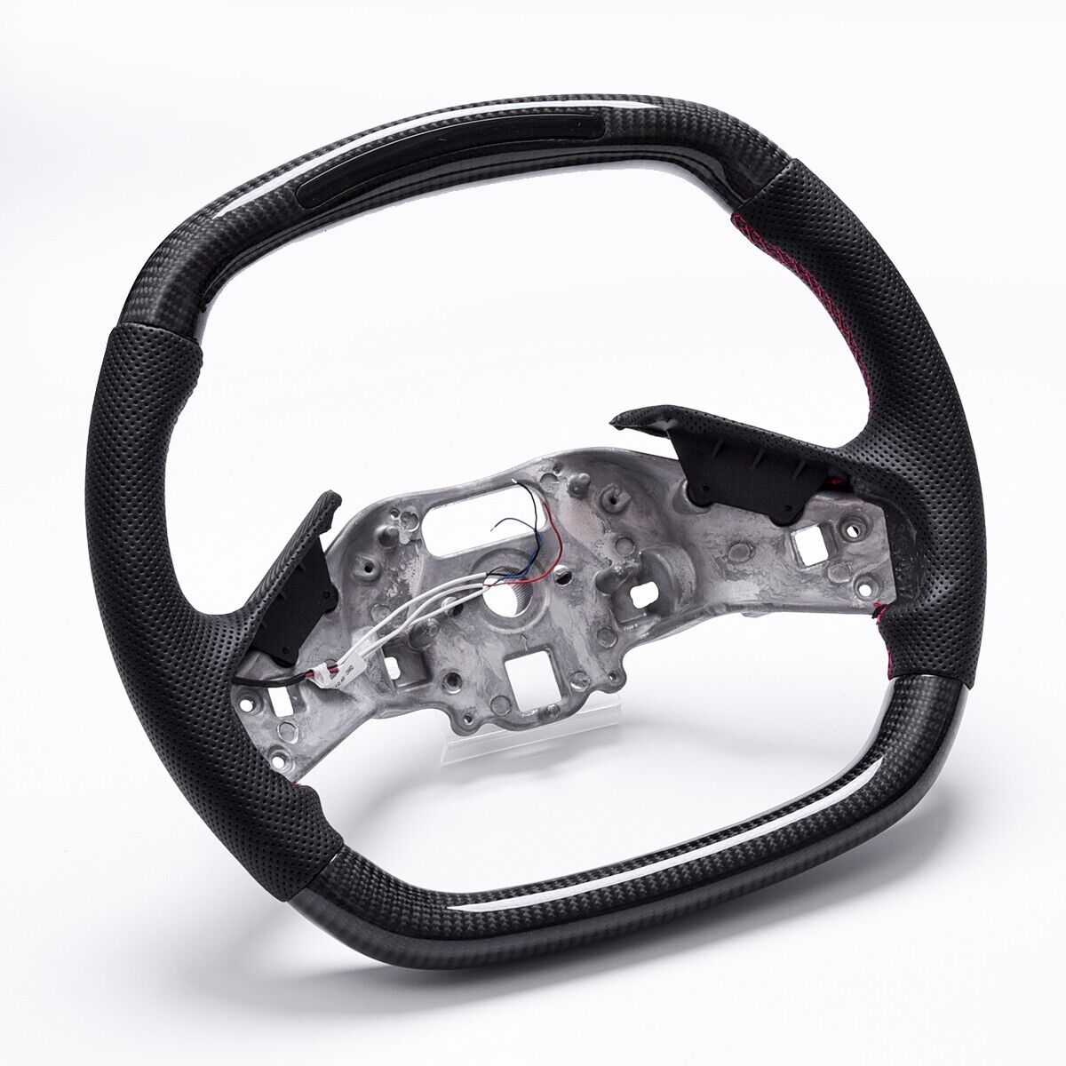 Revolve LED Carbon Fiber OEM Steering Wheel Chevrolet C8 Corvette Z51 Z06 2020-2023 - revolvesteering