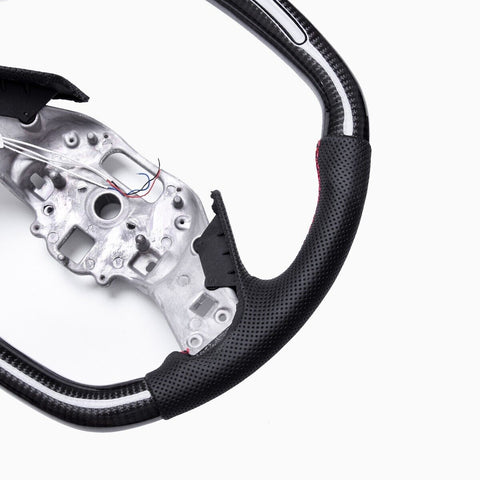 Revolve LED Carbon Fiber OEM Steering Wheel Chevrolet C8 Corvette Z51 Z06 2020-2023 - revolvesteering