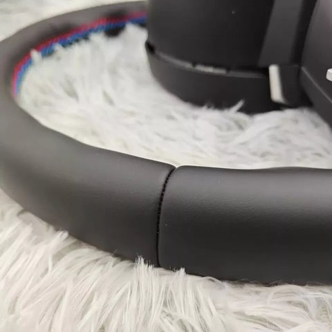 Real Nappa Leather M-Sport Steering Wheel W/heated BMW F06 F07 F10 F11 F12 F13 F01 F02 F03 5 6 7 F-Serie Upgraded Whole Set Steering Wheel - revolvesteering